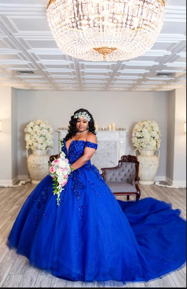 Queen and Princess Wedding and Mini Me Dress