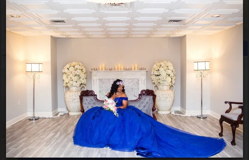 Queen and Princess Wedding and Mini Me Dress