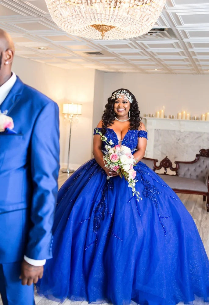 Queen and Princess Wedding and Mini Me Dress