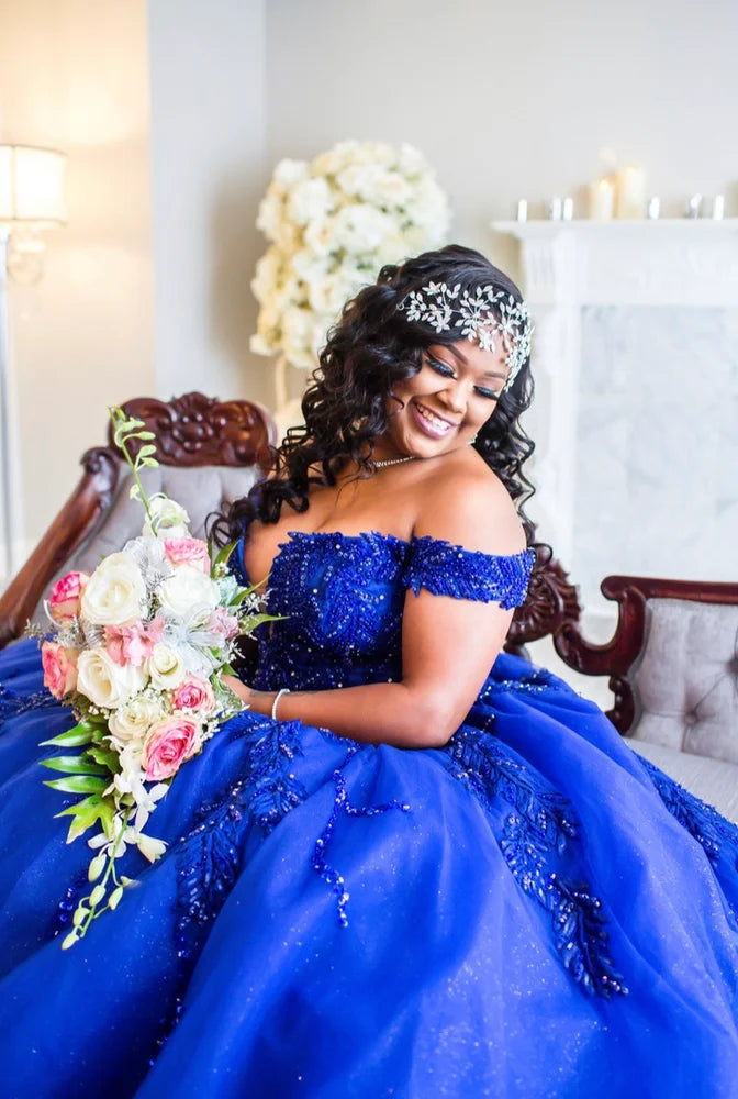 Queen and Princess Wedding and Mini Me Dress Elarose Sweet Weddings