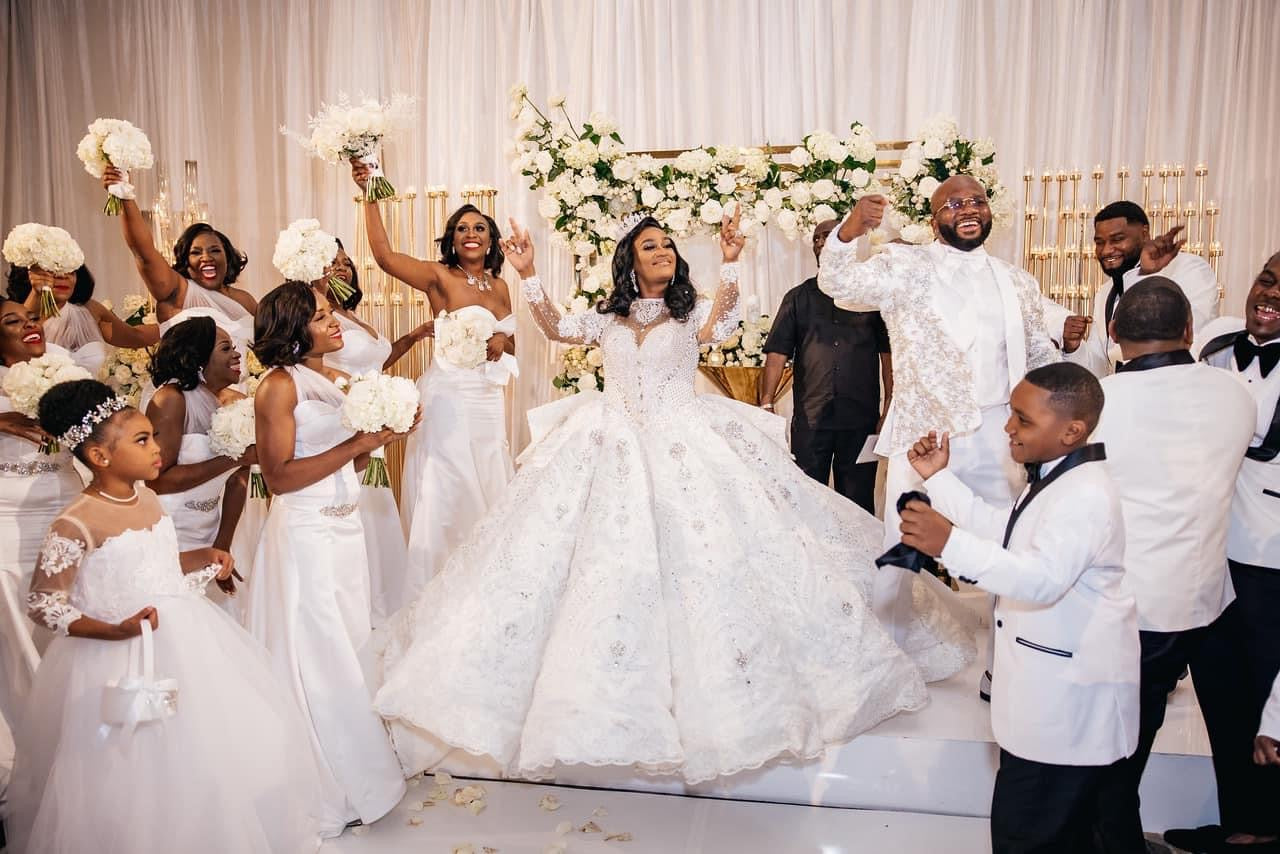 Faith Yega Ball Gown Wedding Dress