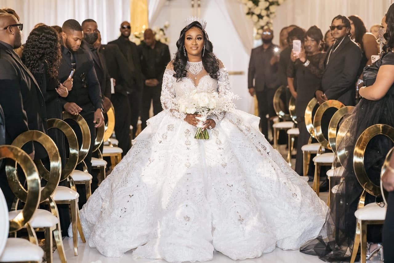 Faith Yega Ball Gown Wedding Dress
