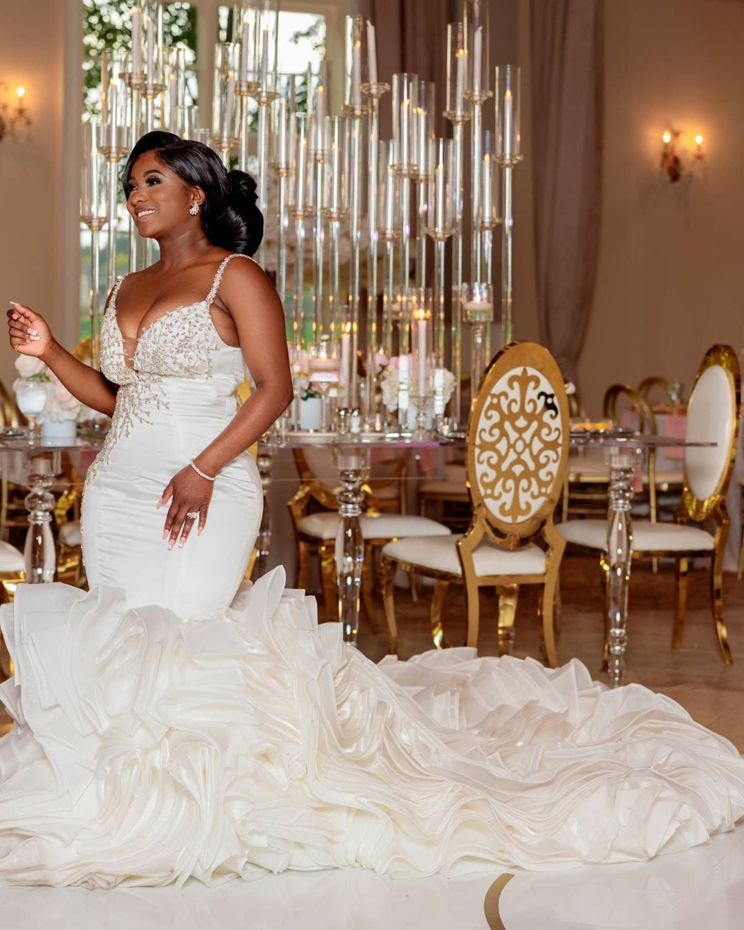 Stephanie Williams Ruffles Wedding Dress Stephanie Williams Ruffles Wedding Dress